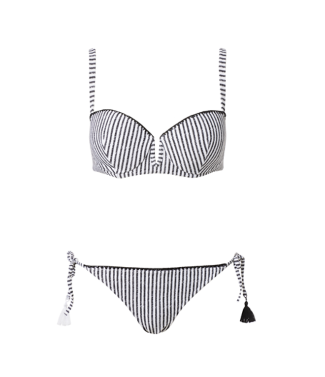 Biquíni, soutien, €40, e cuecas, €20, Calzedonia