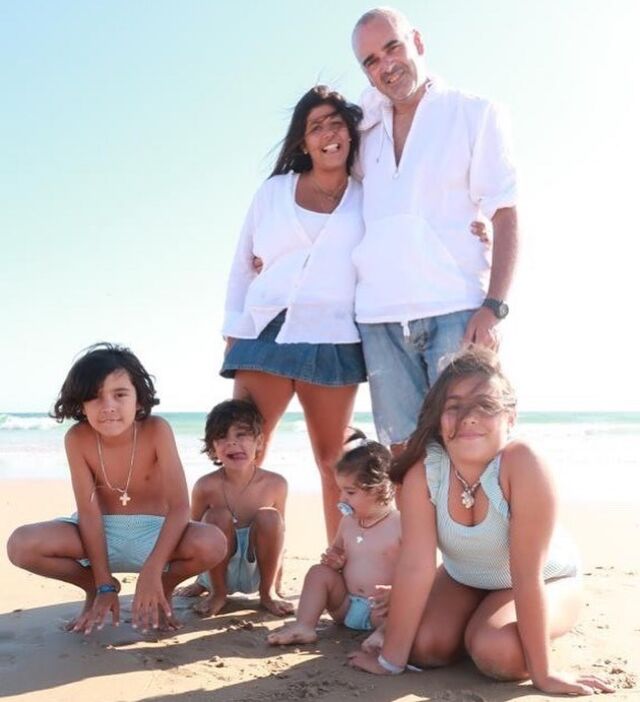 Inês, João, Teresa, Francisco, Manuel e a Alice são a Wind Family.