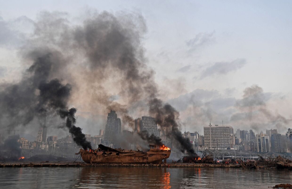 Explosões em Beirute