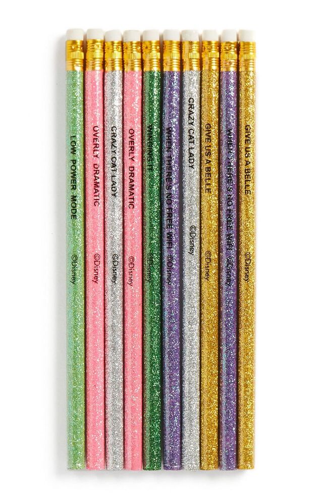 Conjunto de lápis Primark, €2,50