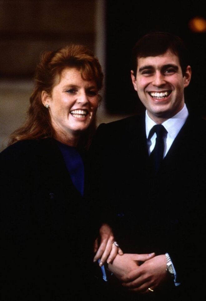 Príncipe Andrew e Sarah Ferguson