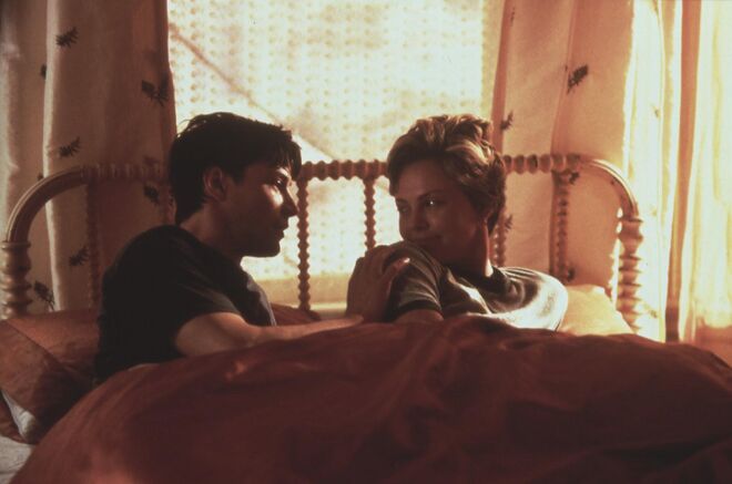 Imagens do filme Sweet November, 2001, com Keanu Reeves.