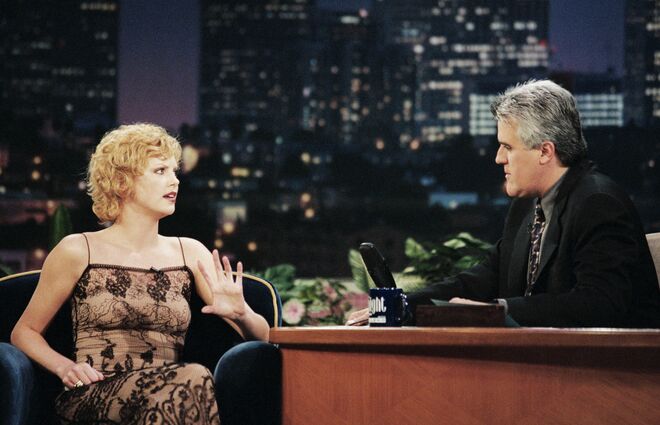 No programa The Tonight Show by Jay Leno, em 1998.