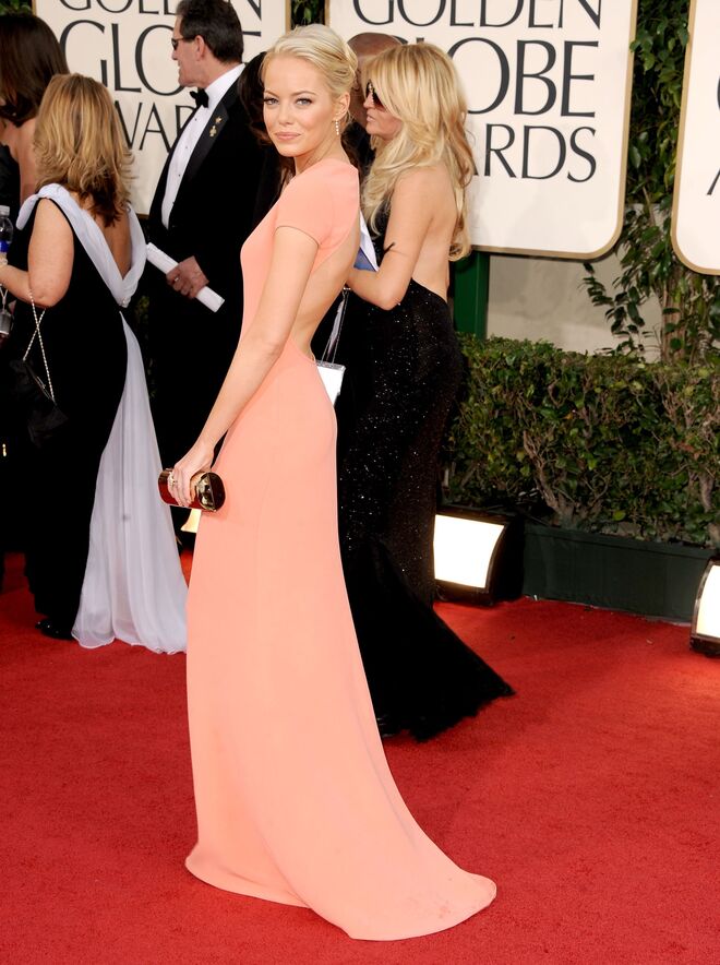 Emma Stone em Calvin Klein