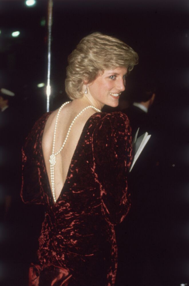 Princesa Diana em Catherine Walker