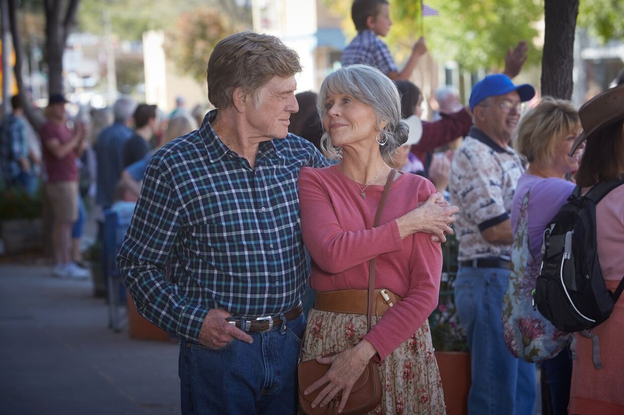 Jane Fonda e Robert Redford em Nós, ao Anoitecer (2017)