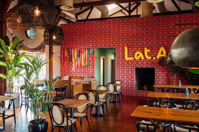 Lat.a: a decoração também é inspirada na América Latina.