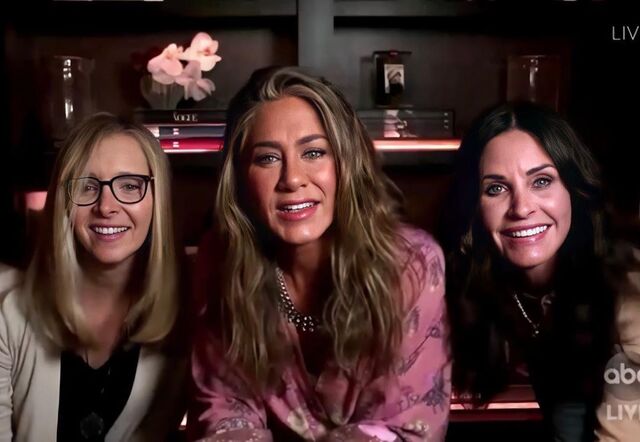 Lisa Kudrow, Courtney Cox e Jennifer Anniston