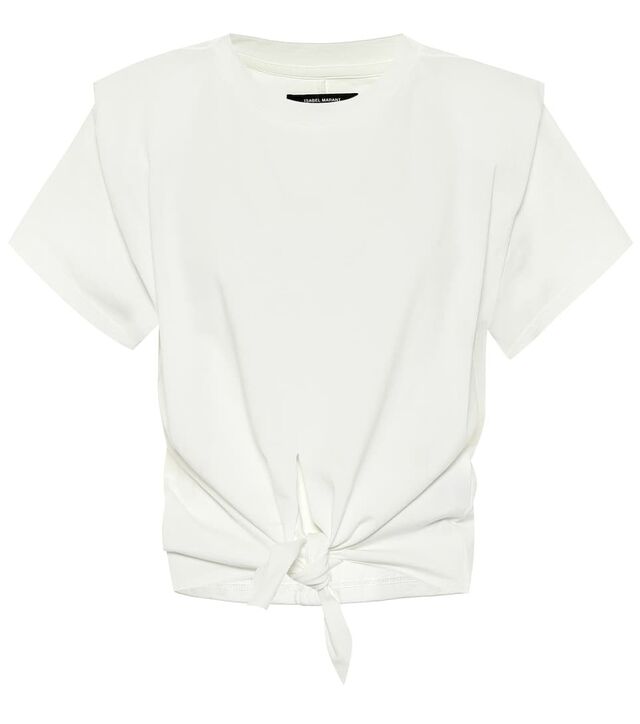T-shirt, €240, Isabel Marant em mytheresa.com