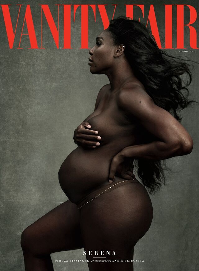 Serena Williams para a Vanity Fair.