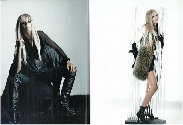 Bárbara fotografada para a Máxima em outubro de 2006. Fotografia de Pedro Ferreira. Realização de Helena Assédio assistida por Joana Lestouquet e Joana Pires / Maquilhagem Cristina Gomes e Cabelos Miguel Viana.