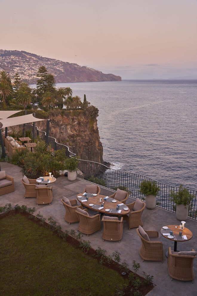 Avista, um dos restaurantes do Portobay.