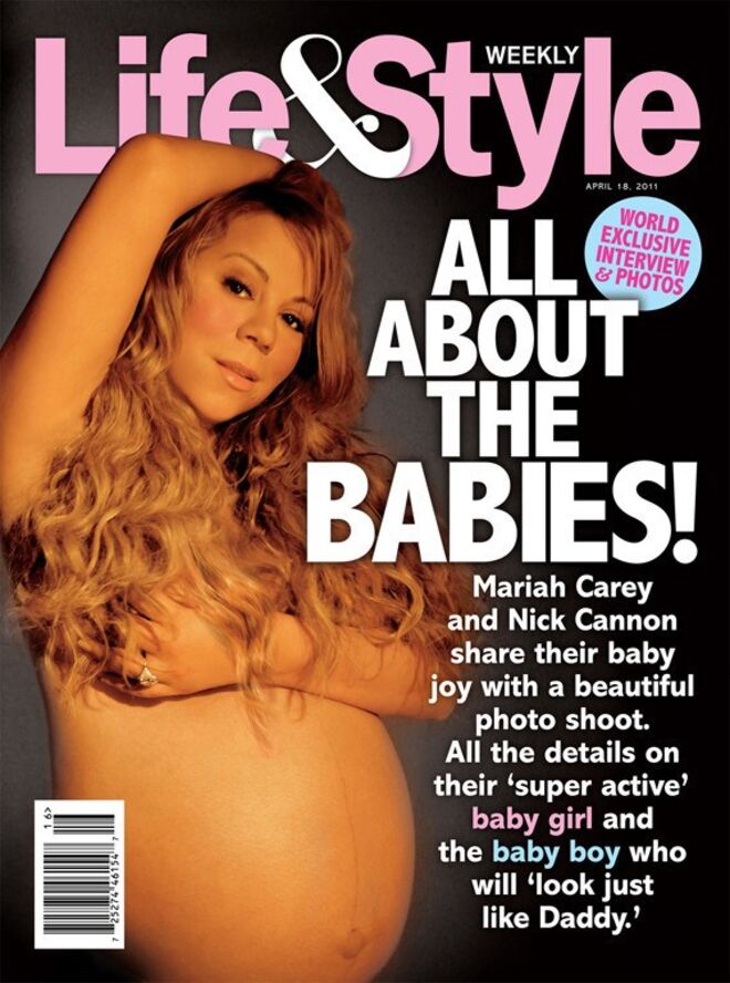 Mariah Carey para a Life&Style.