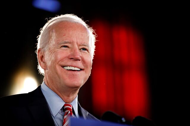 Joe Biden durante uma paragem de campanha no Centro Cultural de Scranton, Pennsylvania