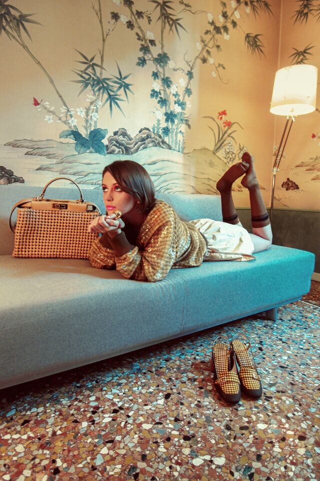 Iris Law para a Fendi / Primavera 2020