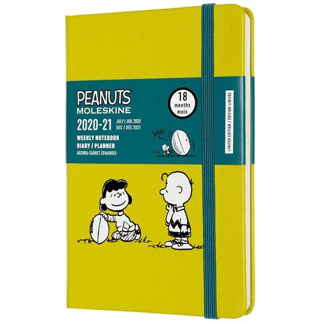 Agenda semanal de bolso Peanuts, €19,90, Moleskine