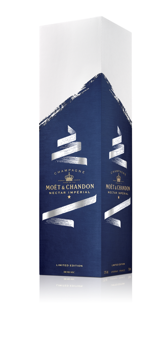 Champanhe, €57,25, Moët & Chandon Nectar Impérial com estojo
