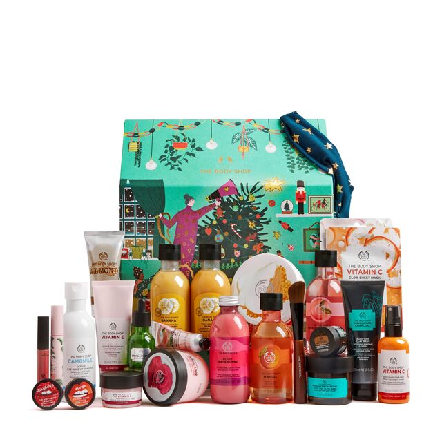 Calendário do advento Ultimate, €149, The Body Shop