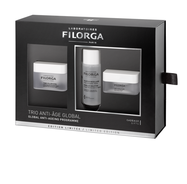 Coffret trio Anti-age Global, €52, Filorga