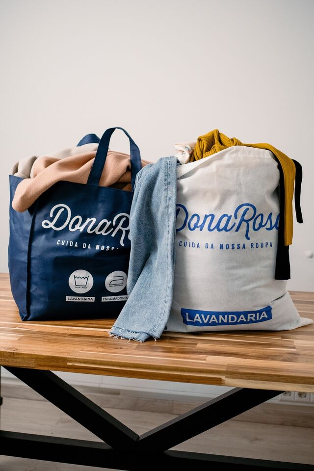 Dona Rosa, uma app para lavar e engomar roupa.