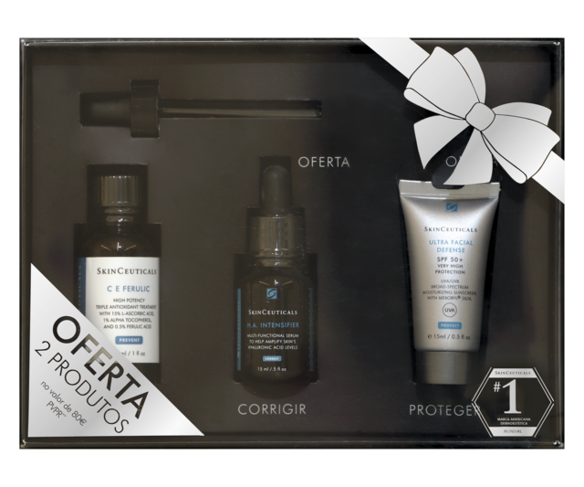 Coffret especial CE Ferulic, €155, Skinceuticals