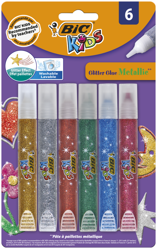 Kids Glitter Glue Metallic, €3,92, BIC