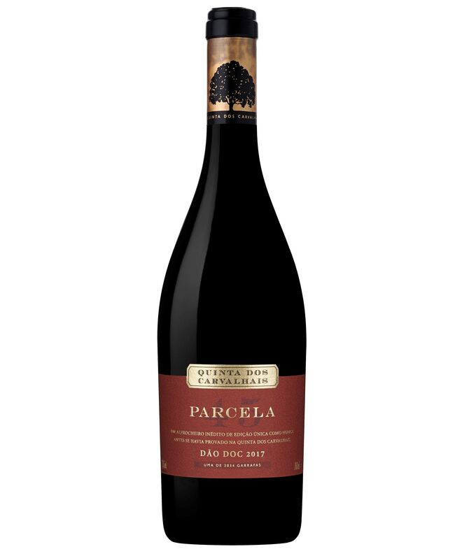 Vinho tinto, €54, Quinta dos Carvalhais Parcela