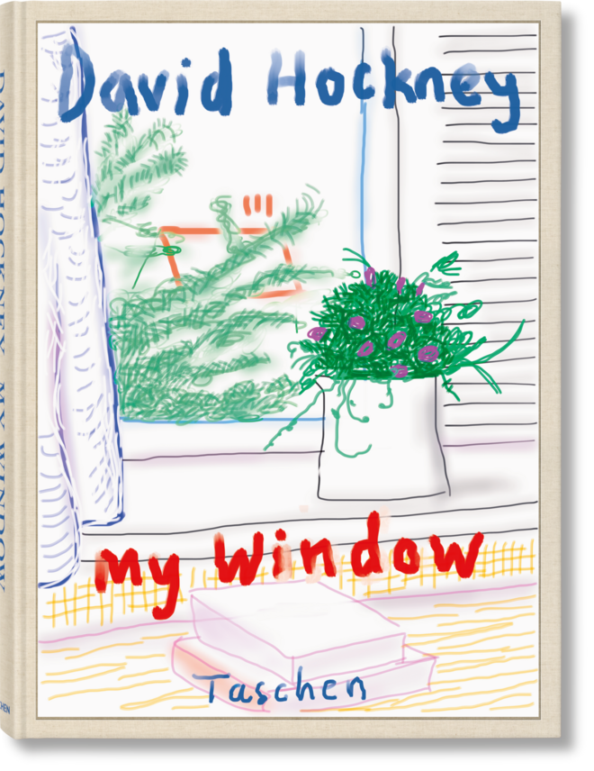 Edição de coleccionador David Hockney. My Window, €1750, Taschen