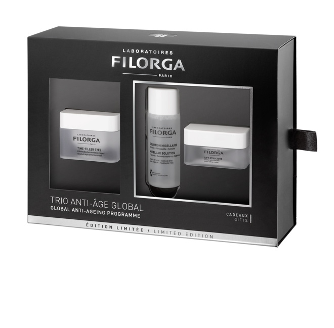 Coffret trio Anti-age Global, €52, Filorga