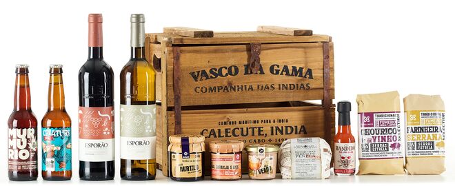 Cabaz de natal, €49,40, Quinta de Jugais