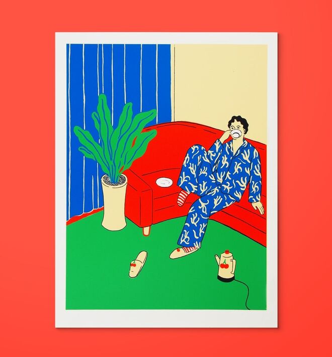 Print Holidays, €45, de Kimi KP à venda na Lavandaria Studio Shop