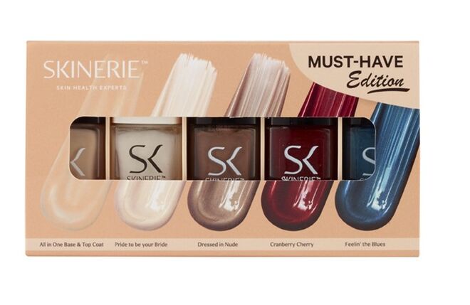 Coffret de vernizes, €12,99, Skinerie, na Well's
