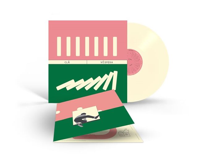 Edição limitada em vinil de Véspera com booklet de 4 páginas com letras incluídas, €18, Clã