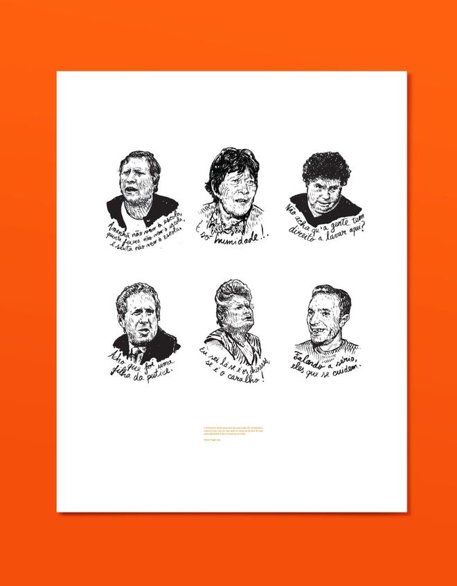 Print Vox Pop, €25, de Hugo Oliveira à venda na Lavandaria Studio Shop