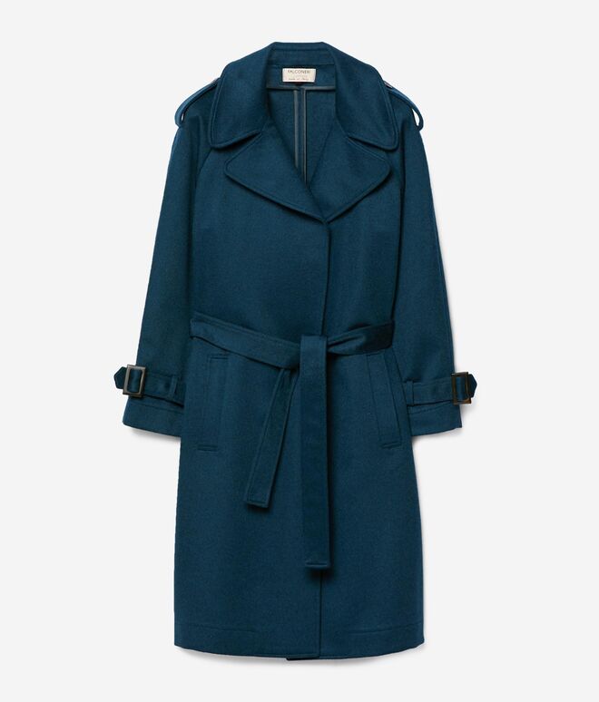 Gabardine em caxemira, €597, Falconeri