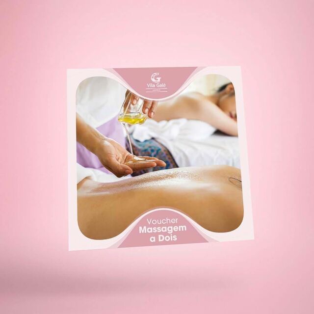 Voucher Massagem a dois, €120 (na compra de um é oferecido outro de valor igual) Vila Galé
