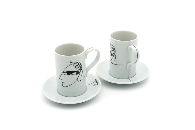 Chávenas de café Almada de Negreiros, €15,50, Fundação Gulbenkian