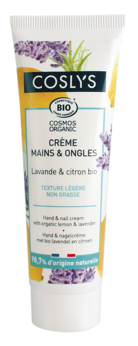 Creme de mãos e unhas com alfazema e limão, €5,50, Coslys