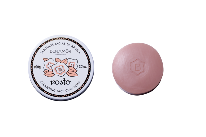 Sabonete facial de argila, €7,90, Benamôr