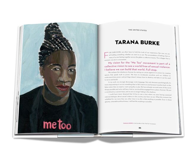 O retrato e testemunho de Tarana Burke, ativista e fundadora do movimento Me Too