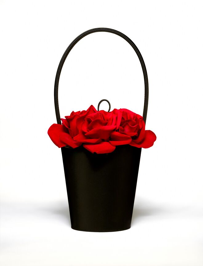  Florist's Basket handbag, Lulu Guiness, 1996, Reino Unido