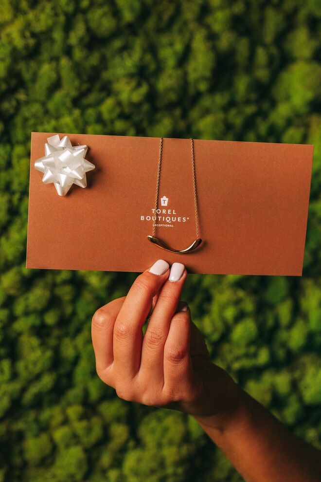 Voucher Torel Boutiques: nove possibilidades de conjugar estadias de 1, 2 ou 3 noites (pequeno-almoço incluído), com oferta de um colar da Wonther e uma massagem de relaxamento para duas pessoas. A partir de €94 por noite.