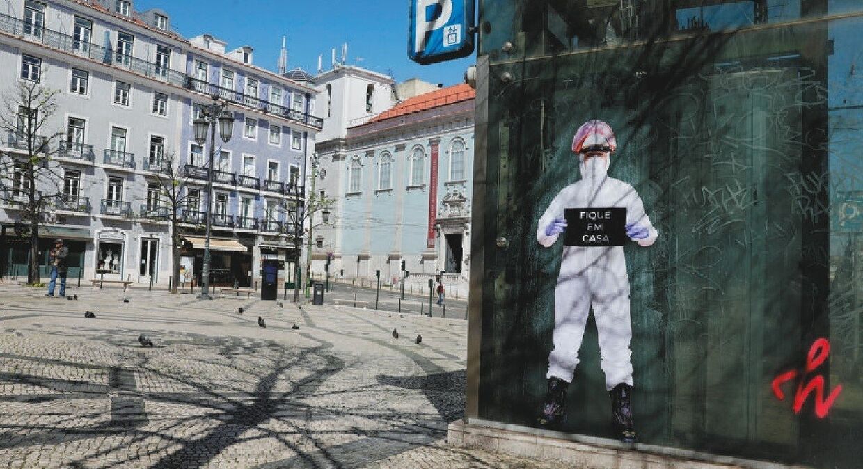 Lisboa em confinamento, 2020
