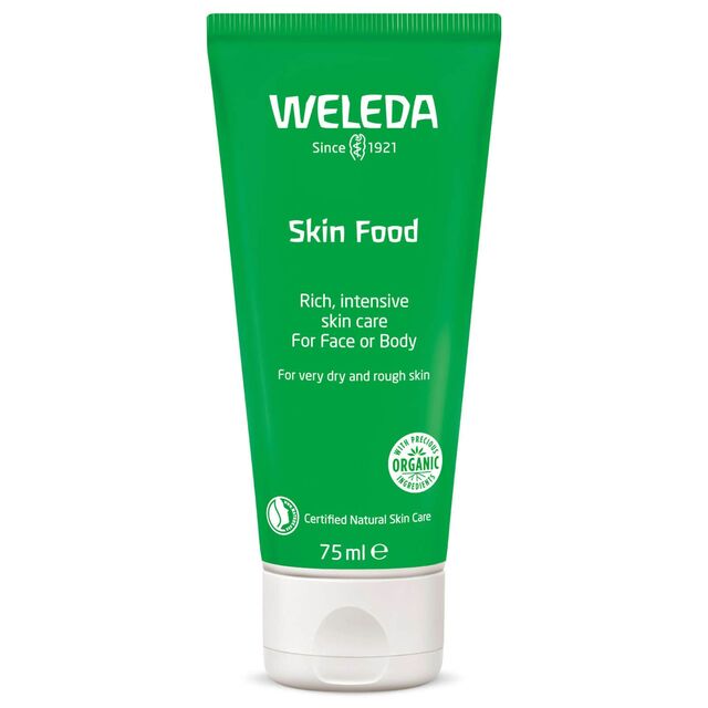 Creme Skinfood, € 11,30, Weleda, no Celeiro.