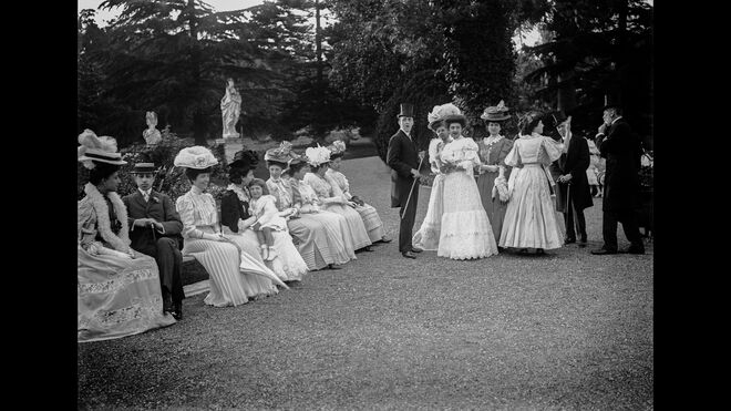 Garden Party, Palácio Burnay, 1907.