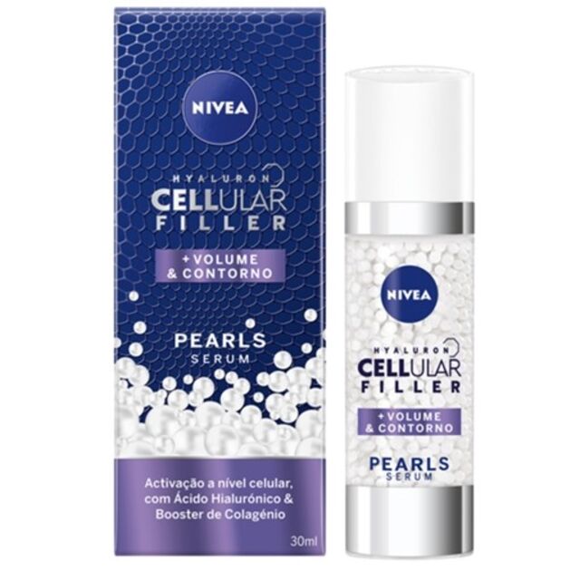 Sérum Pearls Anti-idade Cellular Volume & Contorno, Nivea