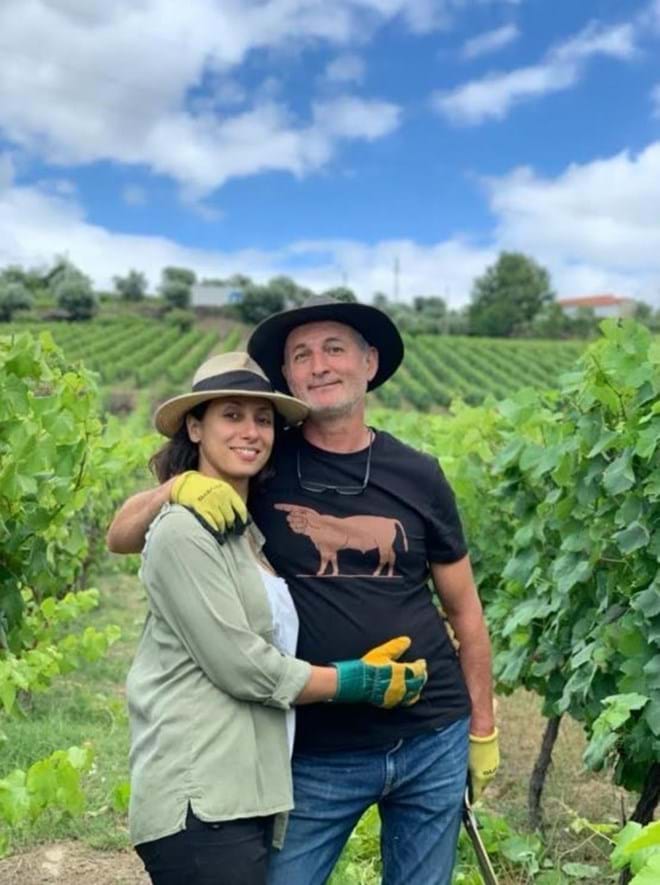Liliana apaixonou-se e vive agora no Douro vinhateiro