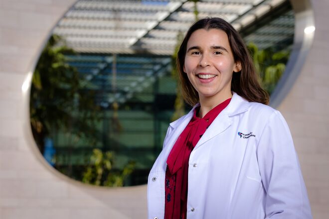 Joana Carvalho, da Fundação Champalimaud, estuda como se alteram as funções cerebrais que antes processavam a informação visual, em indíviduos que perderam a visão.