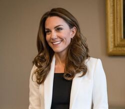 Kate Middleton irreconhecível em campanha contra a violência doméstica 