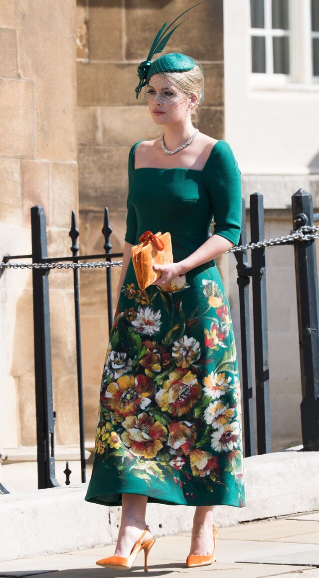 Mais tarde, em maio de 2018, voltou a deslumbrar no casamento do príncipe Harry com Meghan Markle